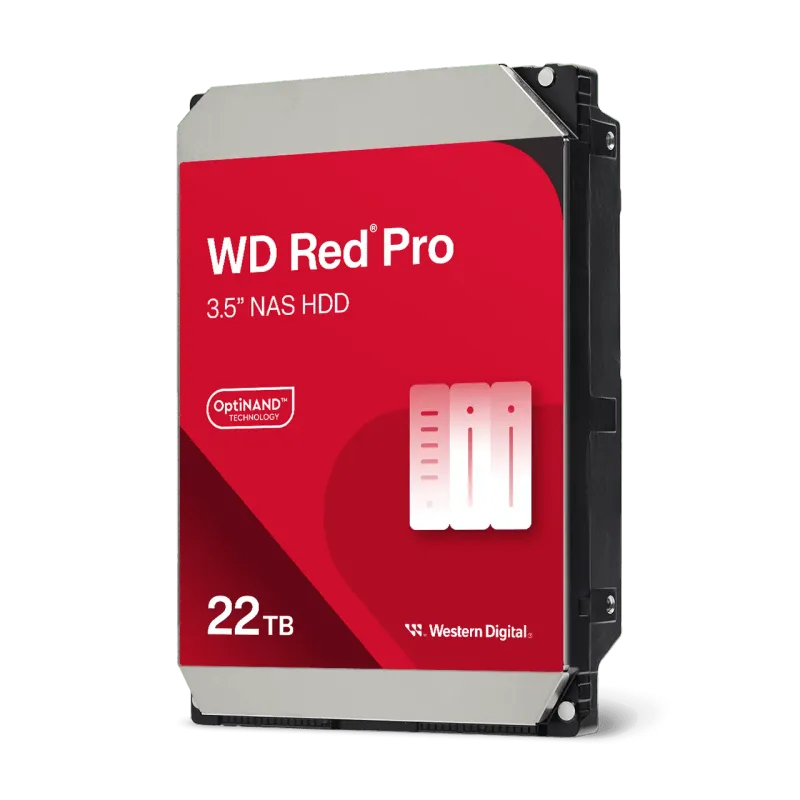 WD Red Pro 22TB NAS Hard Drive (CMR)