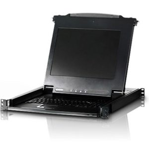 ATEN CL1000M 17" LCD KVM Konsol (1U Rack) - Görsel 1