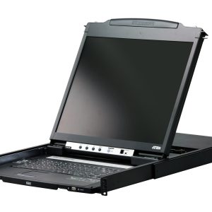 ATEN CL5800 19" LCD KVM Konsol (Çift Raylı) - Görsel 1